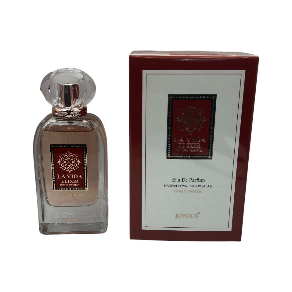 Joyous La Vida Elixir Eau de Parfum 100ml Long-Lasting Women's Perfume Spray