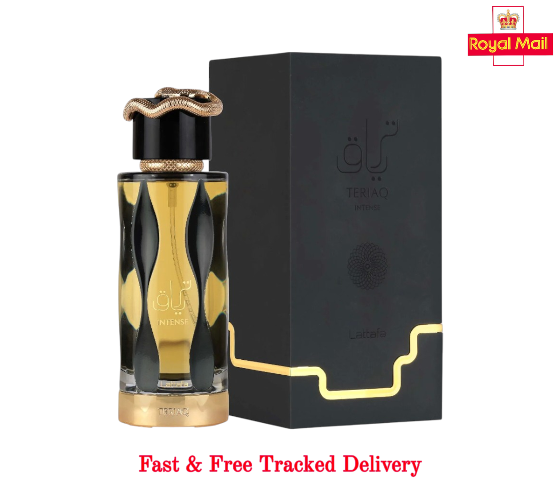 Lattafa Teriaq Intense Eau de Parfum 100ml Fragrance for Men & Women