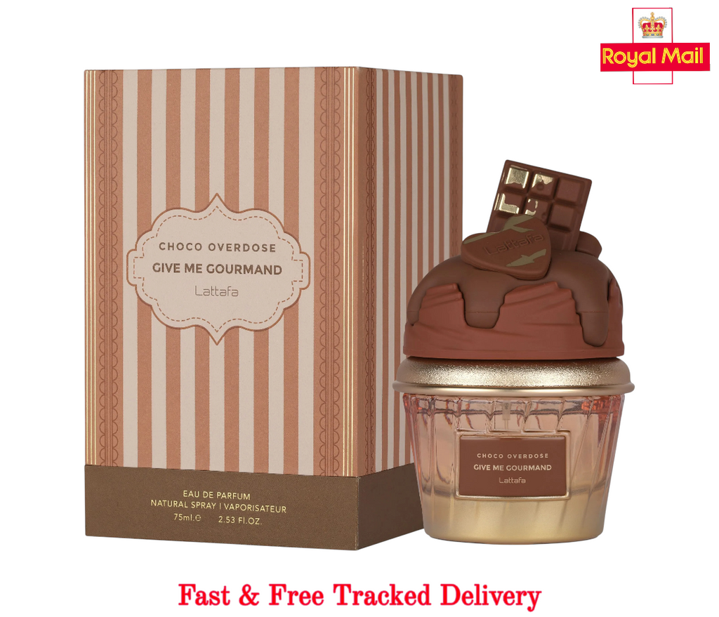 Lattafa Choco Overdose Eau de Parfum 75ml Fragrance for Women