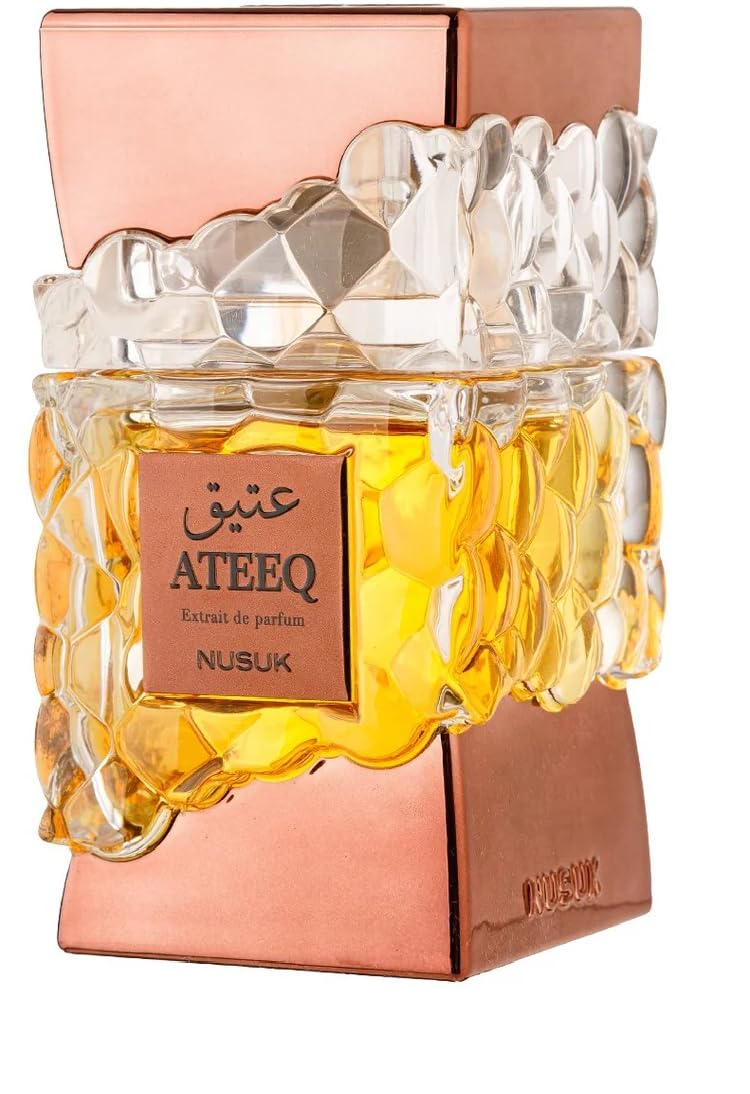 Nusuk Ateeq Extrait de Parfum for Men & Women, 100ml Luxury Fragrance