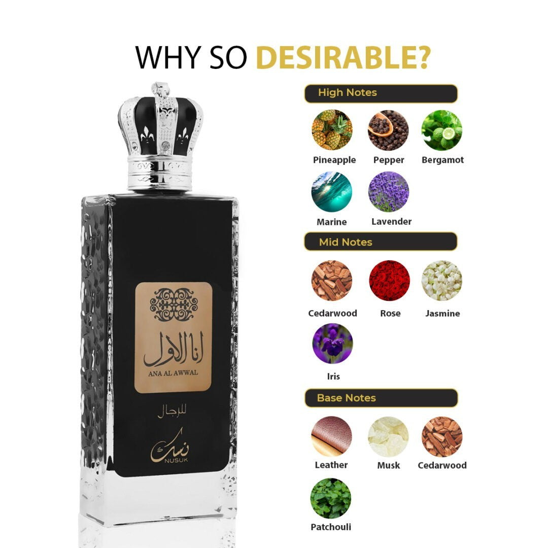 Ana Al Awwal Eau de Parfum 100ml Fragrance