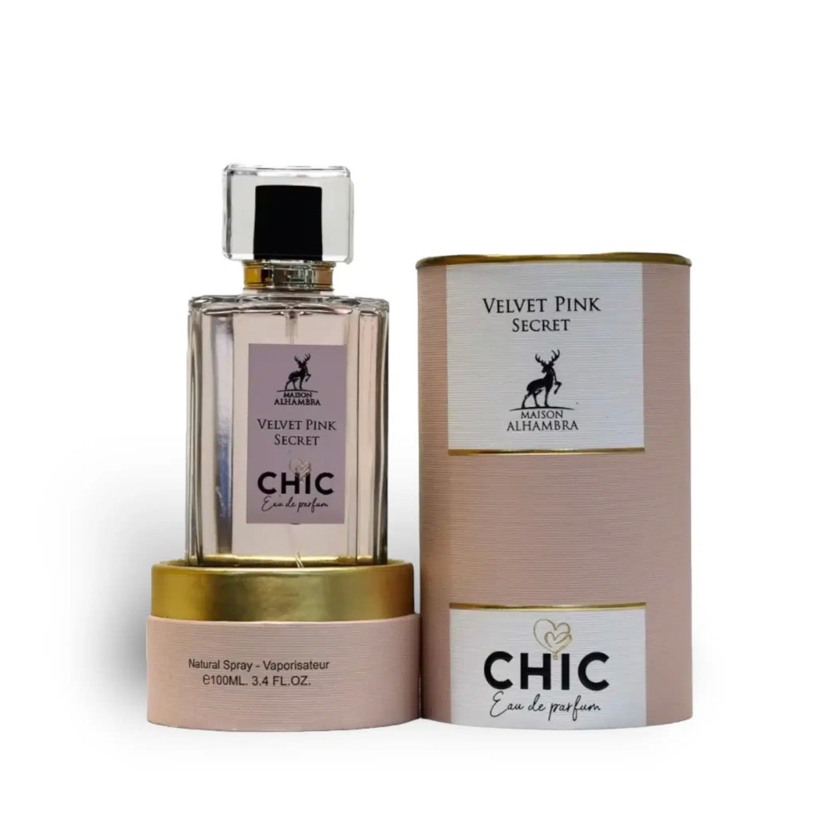 Maison Alhambra Chic Velvet Pink Secret Eau de Parfum 100ml