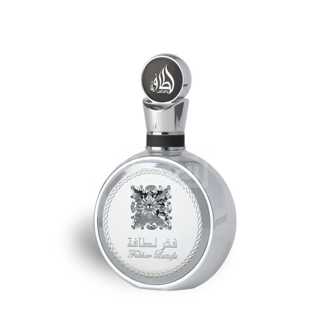 Lattafa Fakhar Platin Eau de Parfum Spray for Men, 100ml
