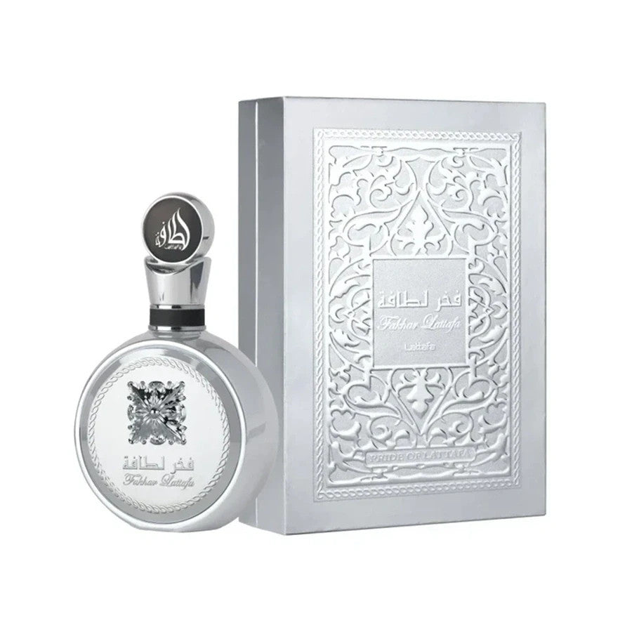 Lattafa Fakhar Platin Eau de Parfum Spray for Men, 100ml