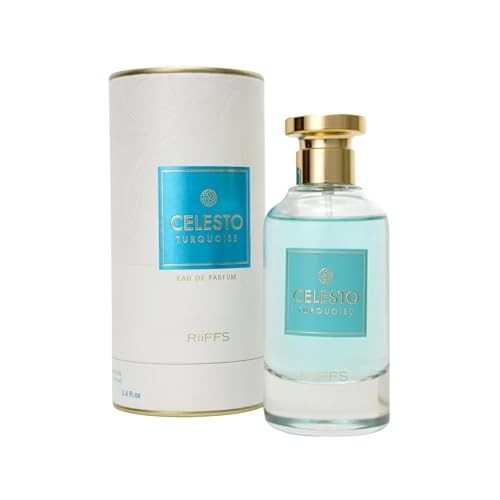 RiiFFS Celesto Turquoise Eau De Parfum for Men & Women, 100ml Fragrance Spray
