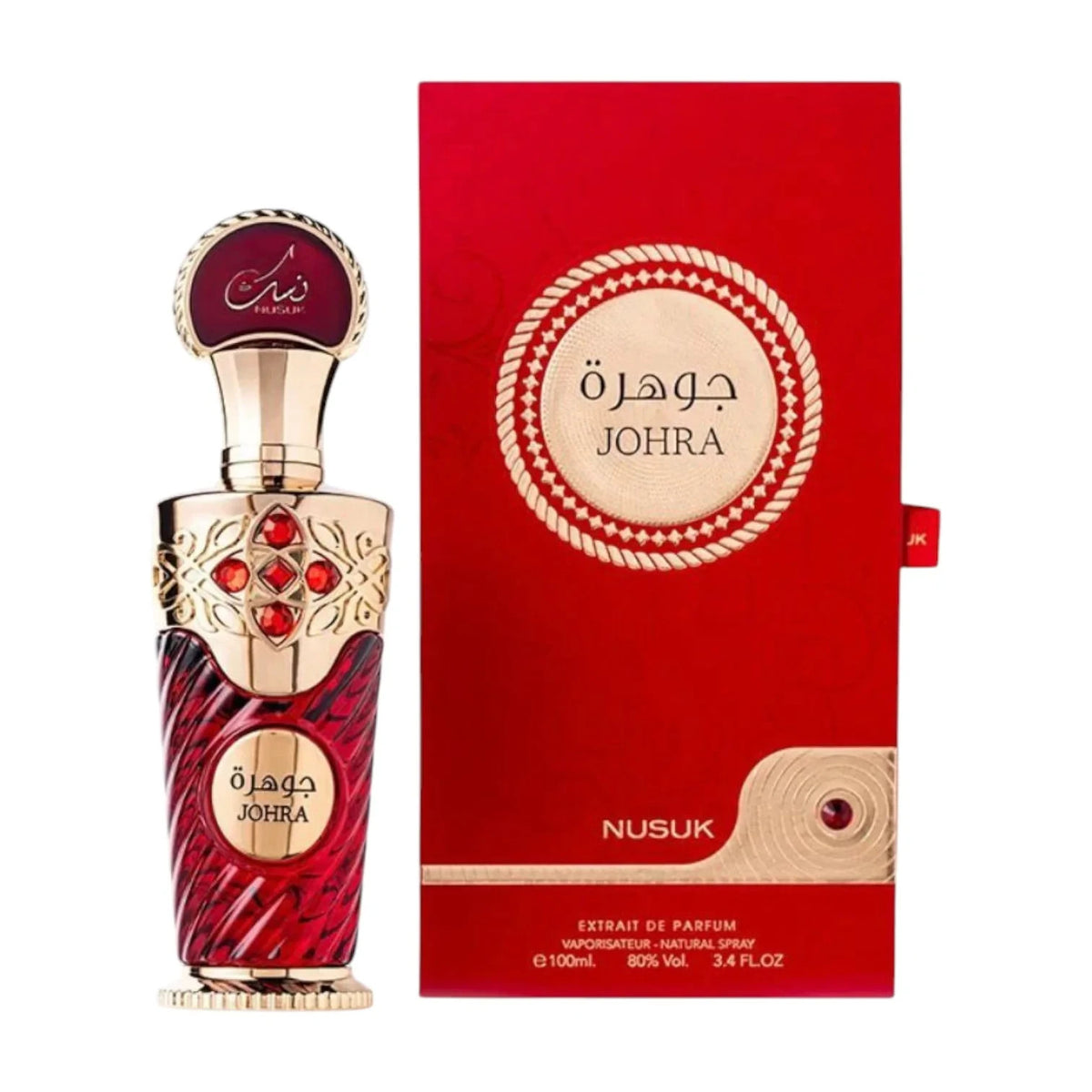 Nusuk Johra Extrait de Parfum Spray, 100ml