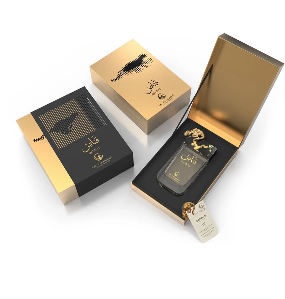 Le Falcone Qannas Eau de Parfum for Men, 90ml