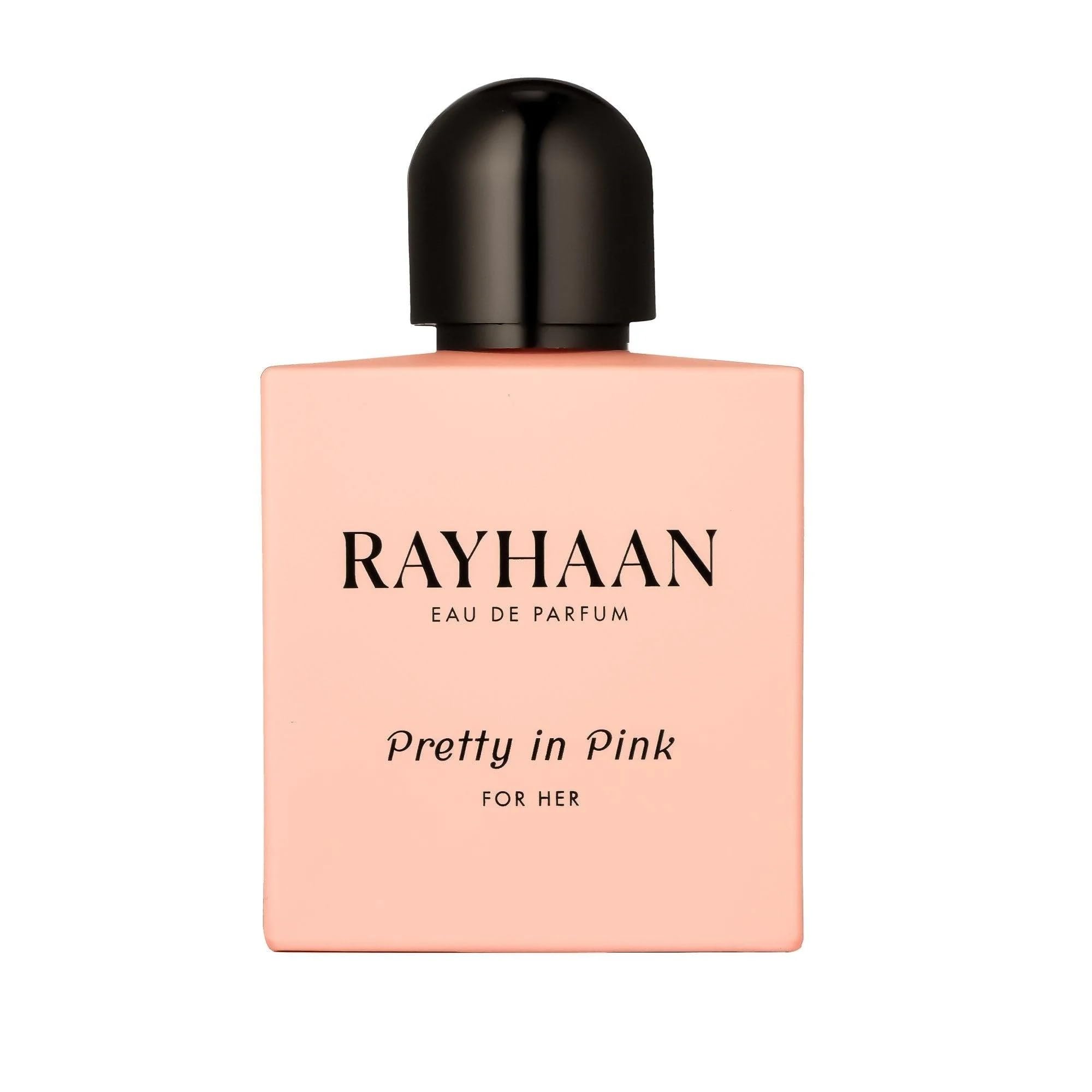 Rayhaan Pretty In Pink Eau De Parfum for Women, 100ml Floral Perfume
