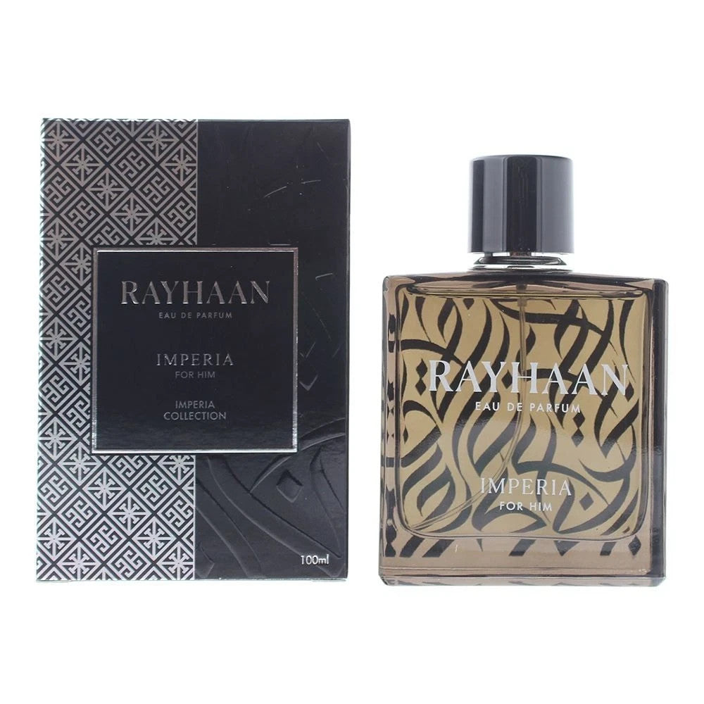 Rayhaan Imperia Men?s Eau De Parfum 100ml ? Woody Aromatic Fragrance