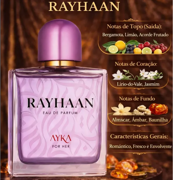 Rayhaan Ayka Eau De Parfum 100ml Women's Floral Fresh Perfume Spray Fragrance – product image 5