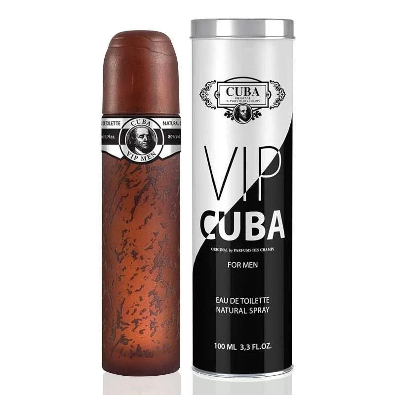Cuba Vip for Men Eau de Toilette Spray 100ml By Cuba