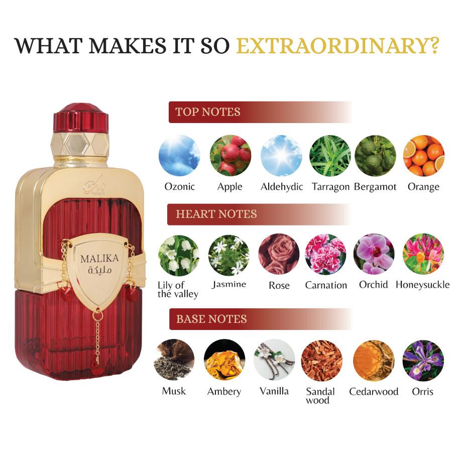 Nusuk Malika Eau De Parfum for Women, 100ml Fragrance Spray – product image 3
