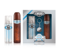 Cuba Cuba Winner for Men 3 Pc Gift Set 3.3oz Eau de Toilette Spray, 3.3oz After Shave, Key Chain