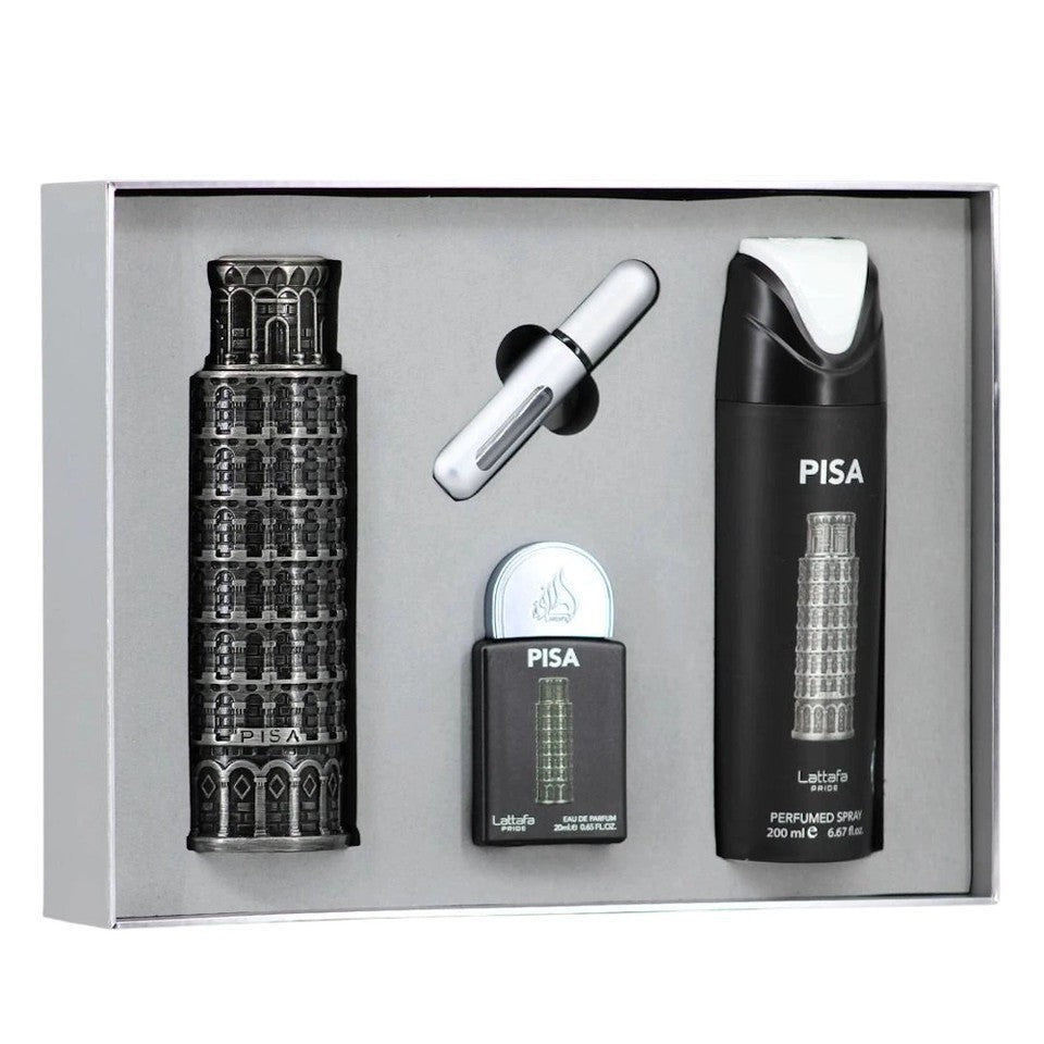 Lattafa Pride Pisa 3-Piece Perfume Gift Set for Women and Men – product image 4