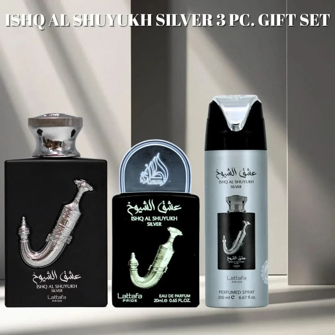 Lattafa Ishq Al Shuyukh 3-Piece Unisex Gift Set – product image 4