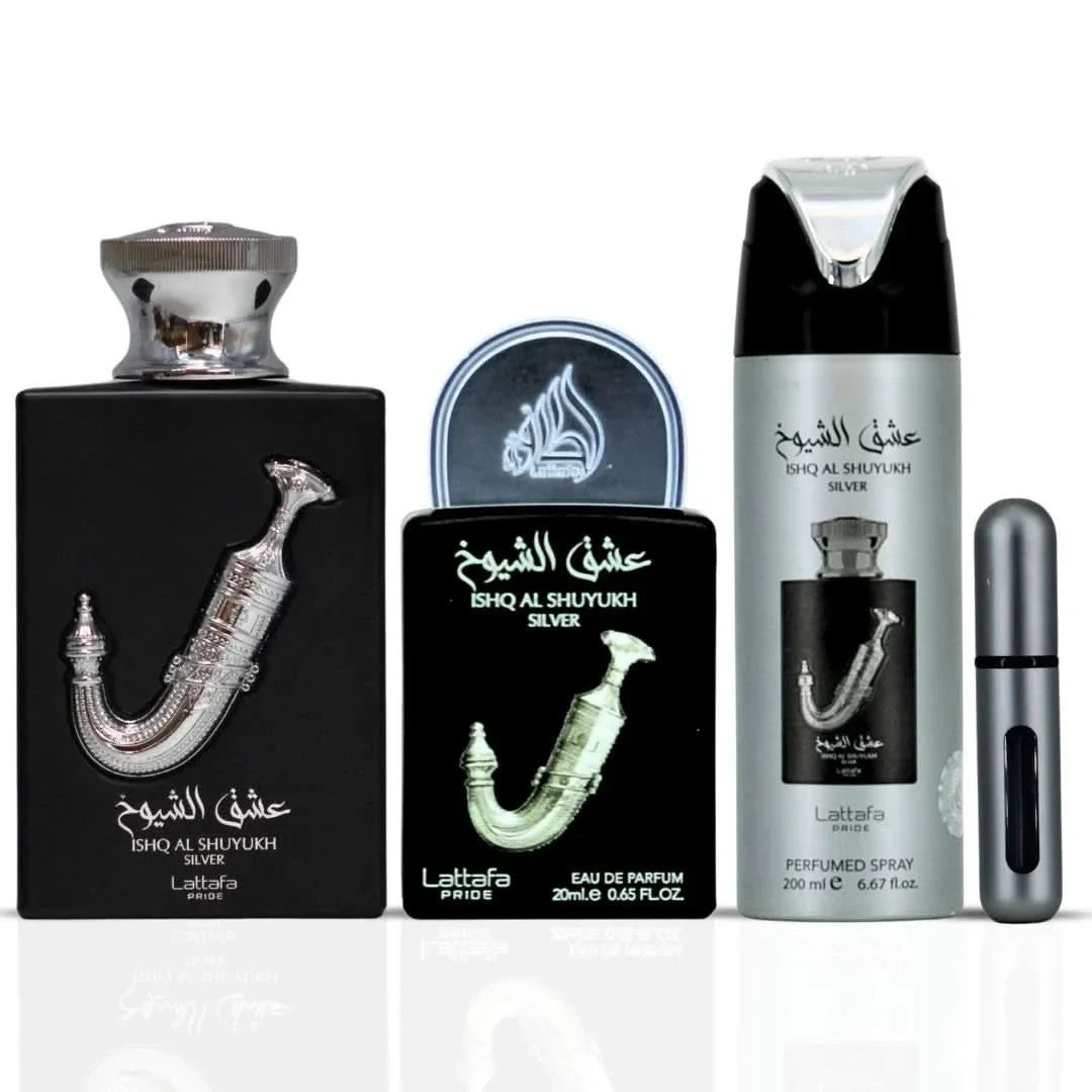 Lattafa Ishq Al Shuyukh 3-Piece Unisex Gift Set – product image 5
