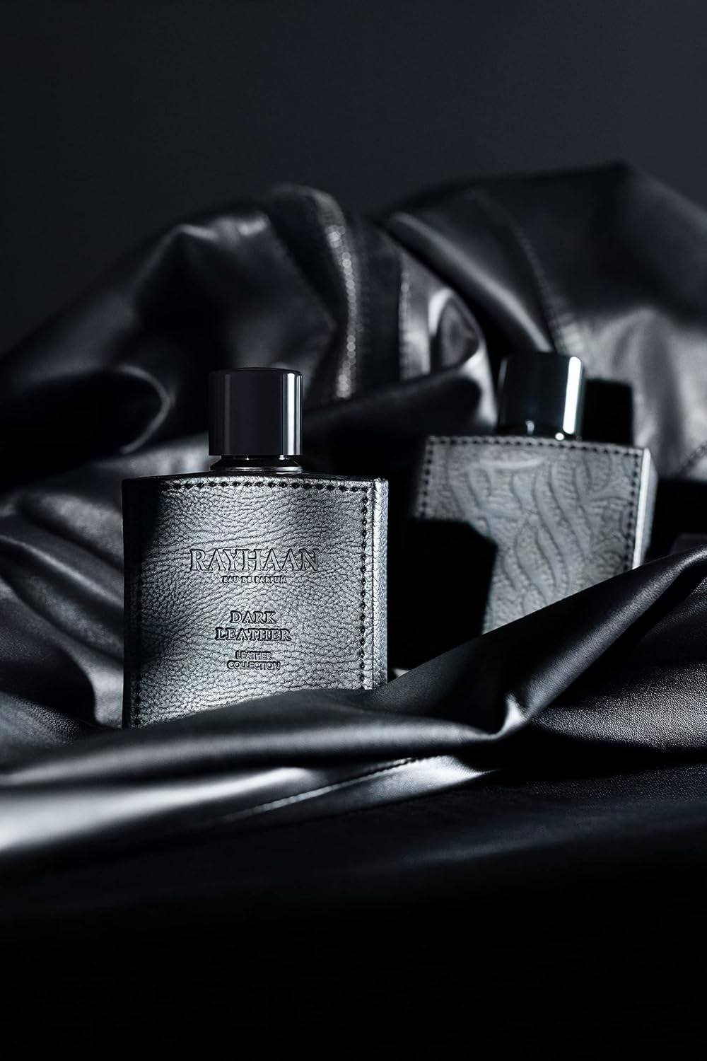 Rayhaan Dark Leather Eau de Parfum for Men, 100ml
