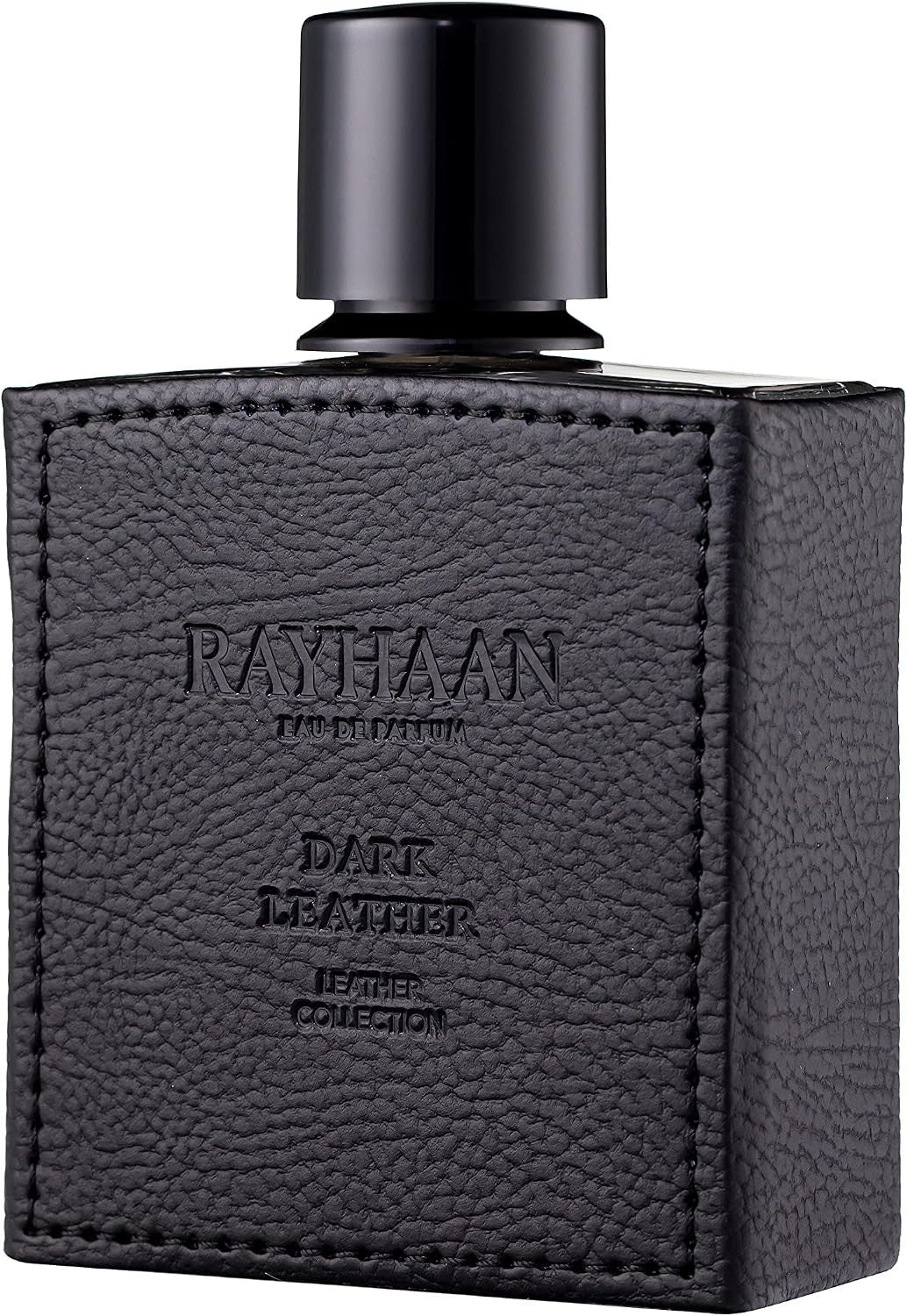 Rayhaan Dark Leather Eau de Parfum for Men, 100ml