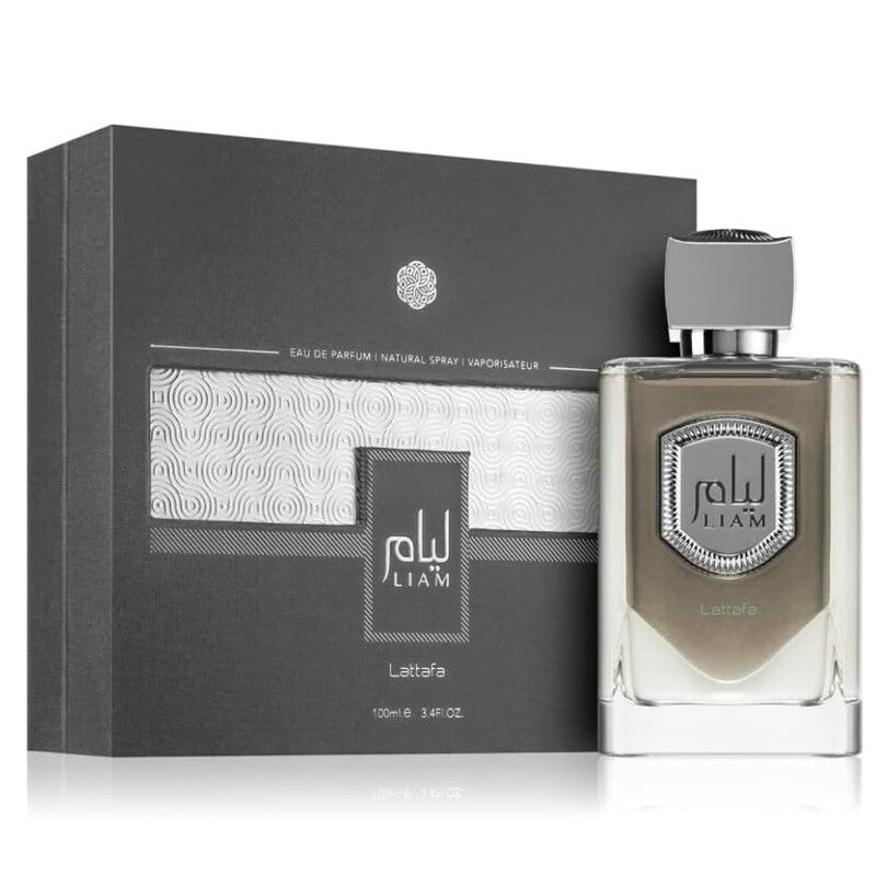 Lattafa Liam Grey Eau de Parfum 100ml Unisex Perfume Fragrance