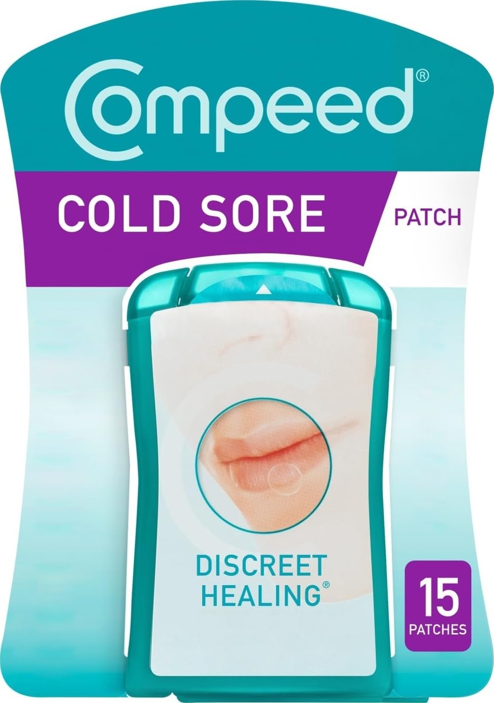 Compeed Cold Sore Patches Fast Healing Hydrocolloid - 15 Pack