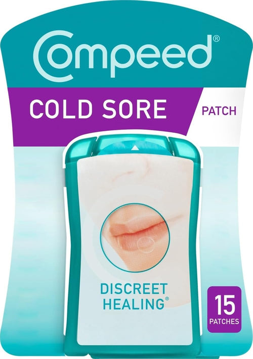 Compeed Cold Sore Patches Fast Healing Hydrocolloid - 15 Pack