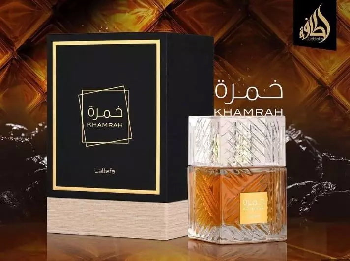 Lattafa Khamrah Eau de Parfum Spray 100ml Fragrance for Men & Women