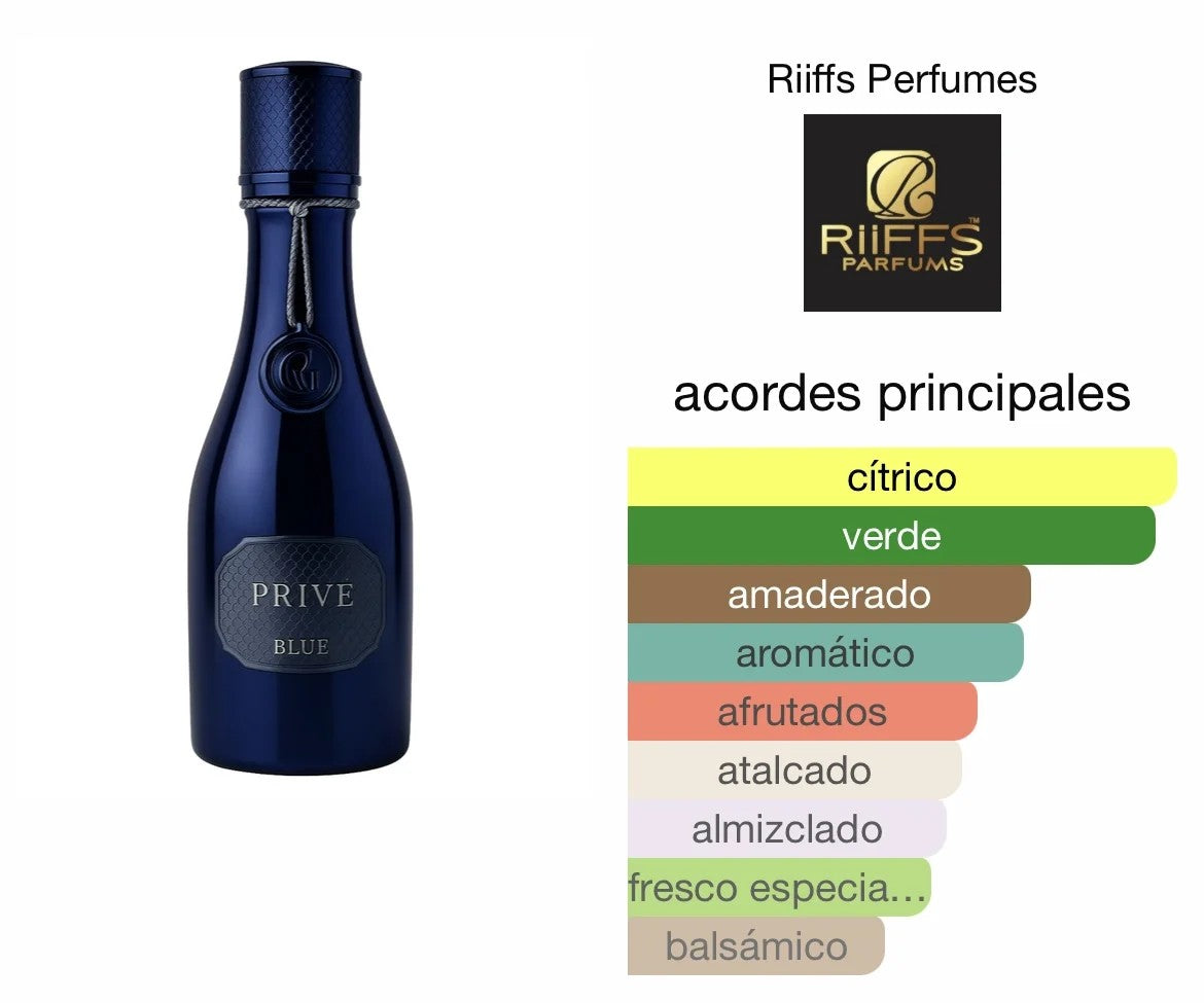 RiiFFS Prive Bleu Intense Eau de Parfum 100ml Fragrance for Men
