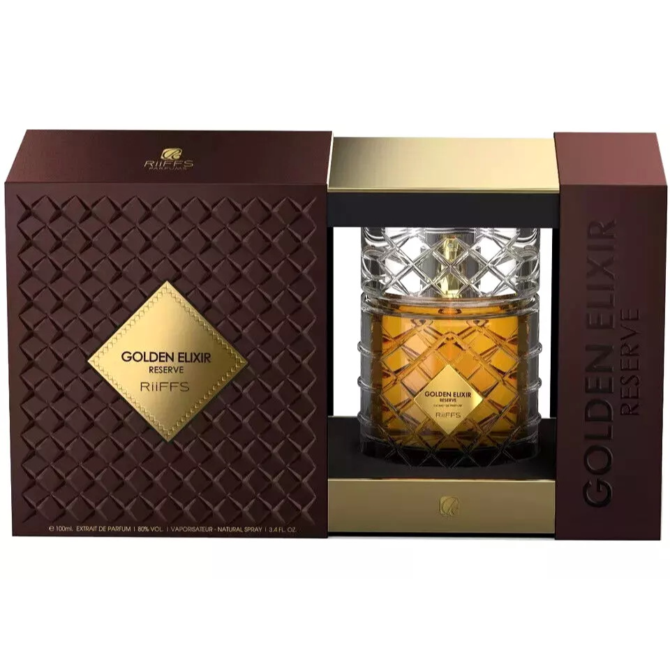 Riiffs Golden Elixir Reserve Eau de Parfum Spray, 100ml
