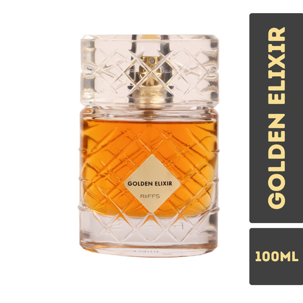 Riiffs Golden Elixir Eau de Parfum 100ml Fragrance for Men & Women
