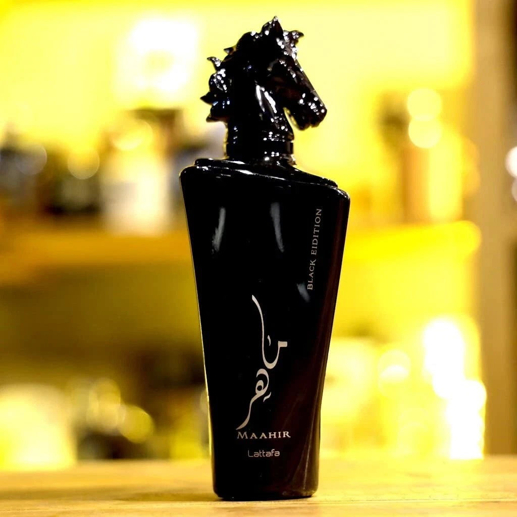 Lattafa Maahir Black Edition Eau de Parfum 100ml Fragrance for Men