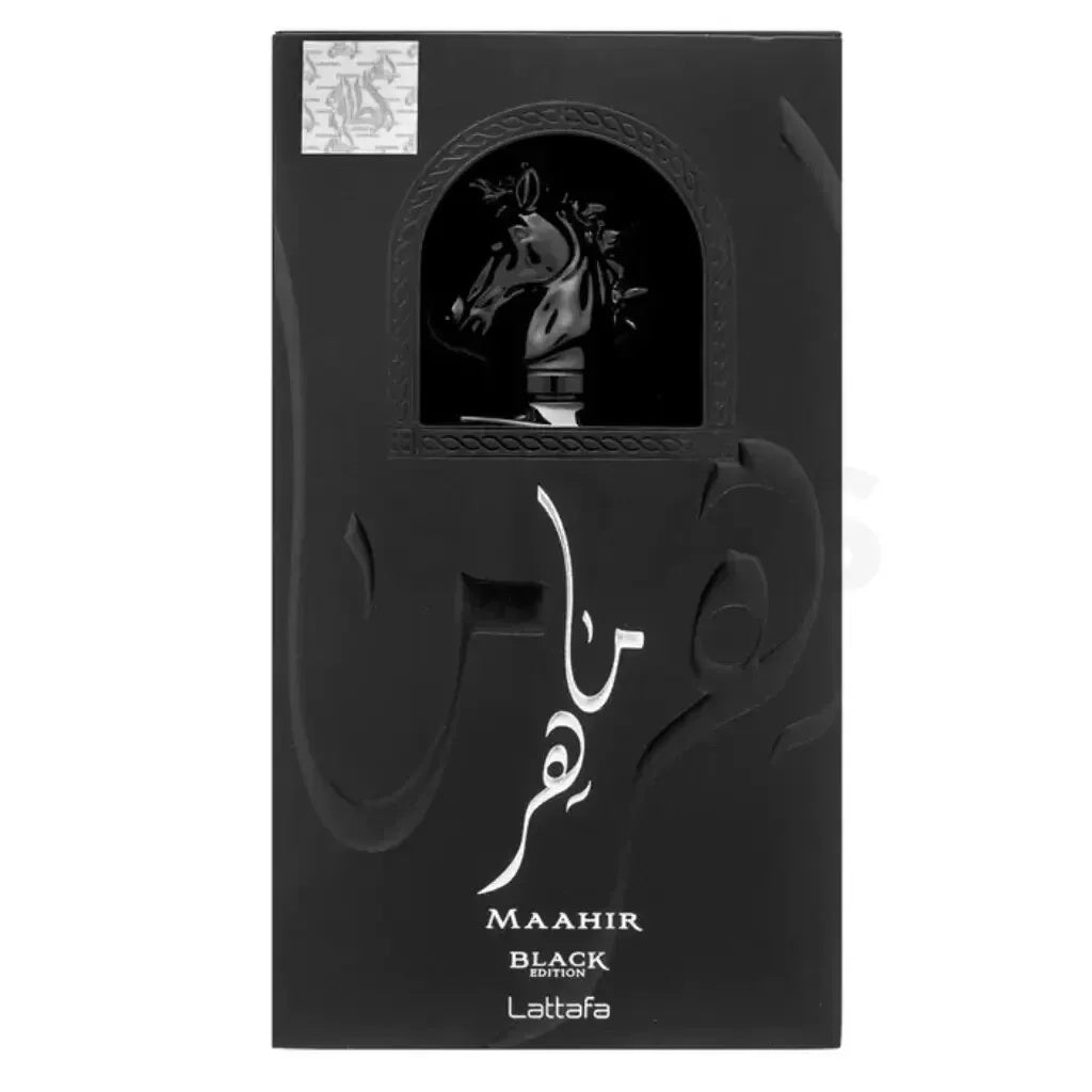 Lattafa Maahir Black Edition Eau de Parfum 100ml Fragrance for Men