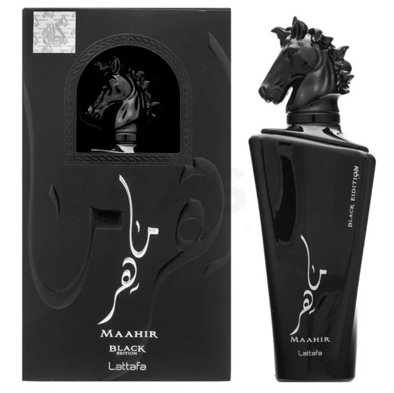 Lattafa Maahir Black Edition Eau de Parfum 100ml Fragrance for Men