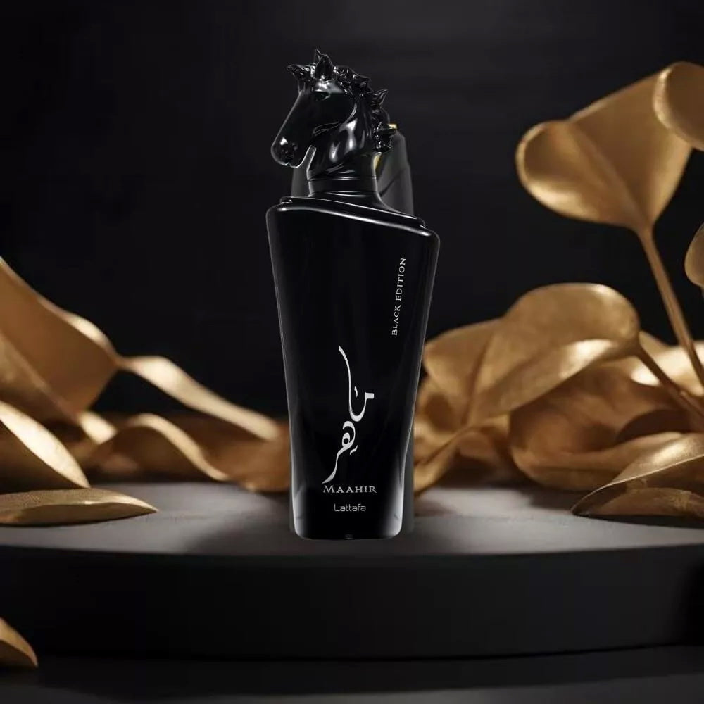 Lattafa Maahir Black Edition Eau de Parfum 100ml Fragrance for Men