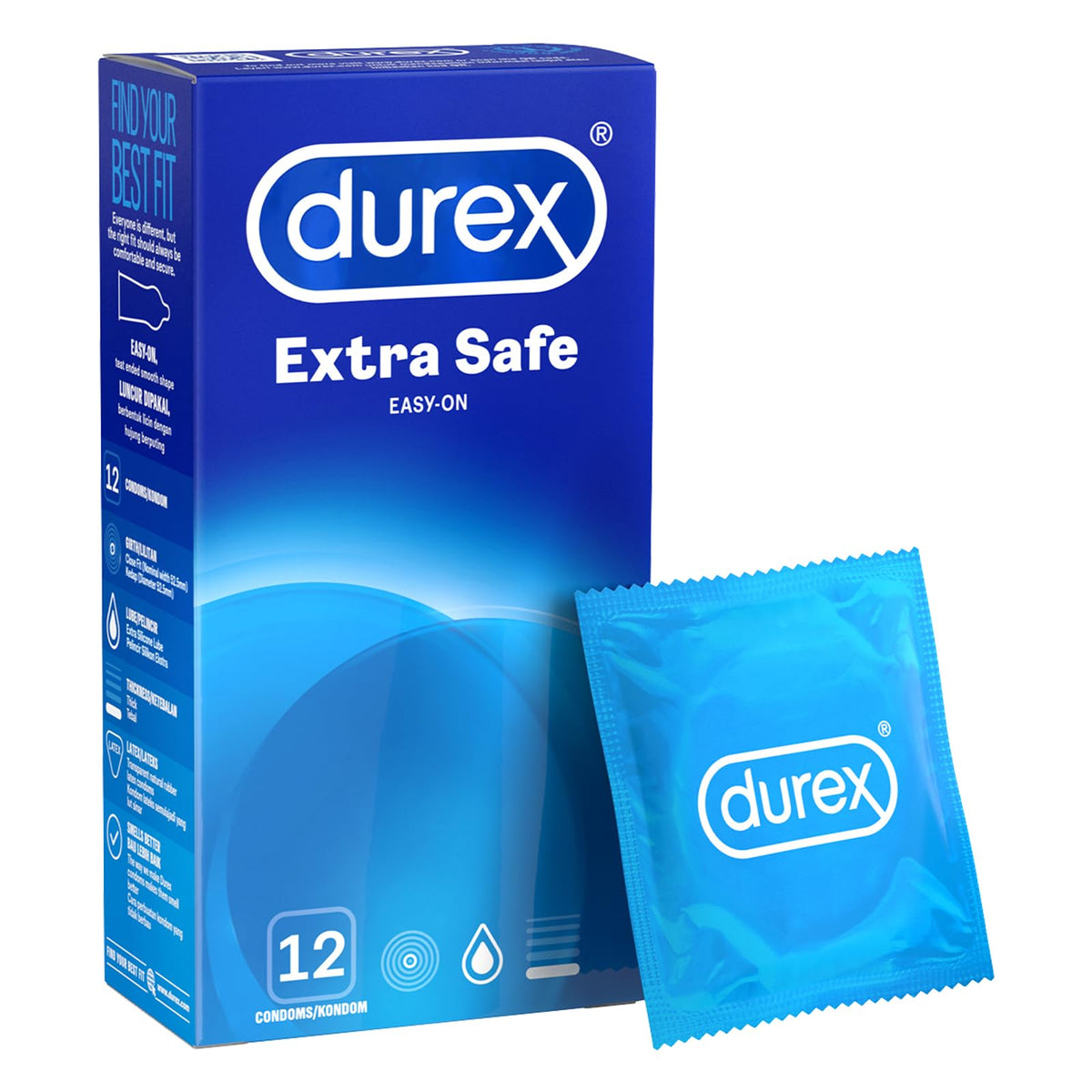 Durex Extra Safe Condoms 12 Pack