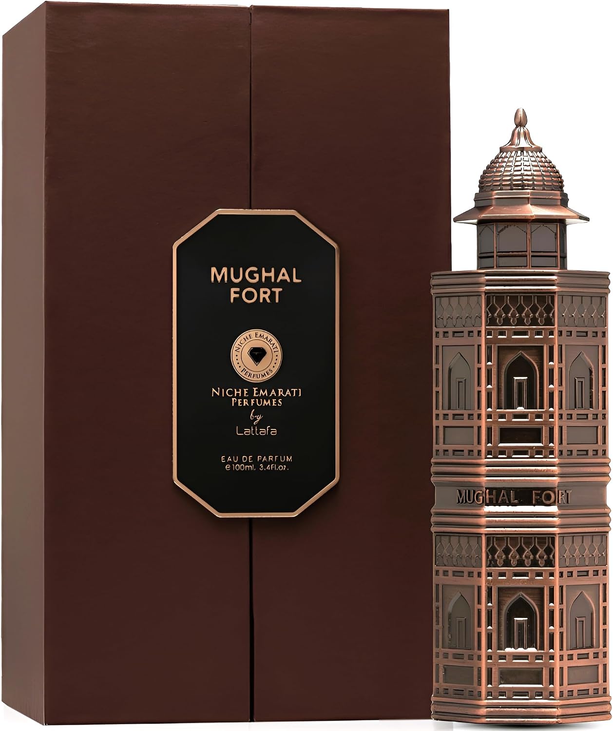 Lattafa Niche Emarati Mughal Fort Eau de Parfum 100ml Fragrance for Men & Women