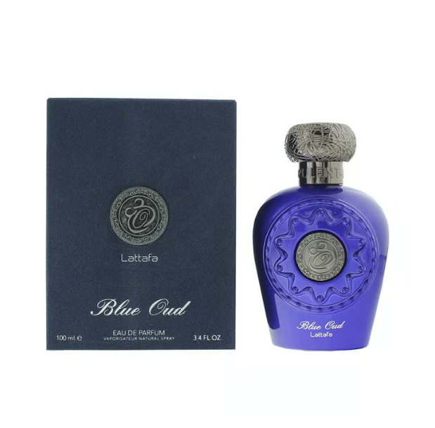 Lattafa Blue Oud Eau de Parfum Spray for Men & Women, 100ml