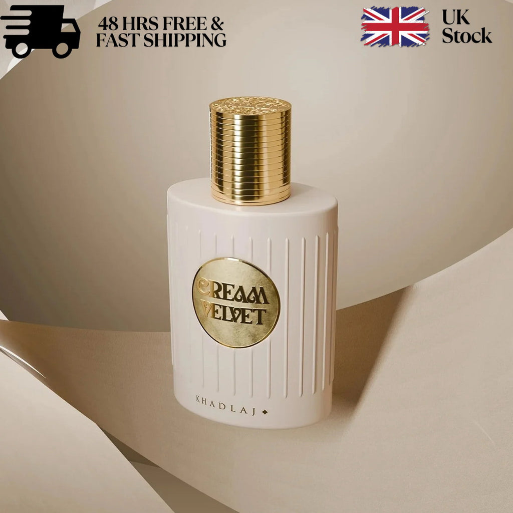 Khadlaj Cream Velvet Extrait de Parfum, 100ml Luxury Fragrance