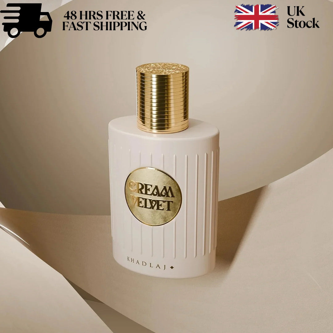 Khadlaj Cream Velvet Extrait de Parfum, 100ml Luxury Fragrance
