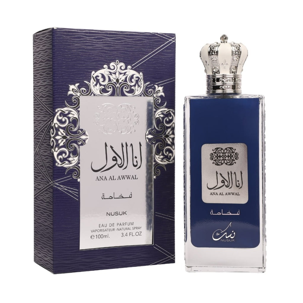 Nusuk Ana Al Awwal Blue Eau de Parfum 100ml for Men – Fresh Long-Lasting Cologne – product image 7