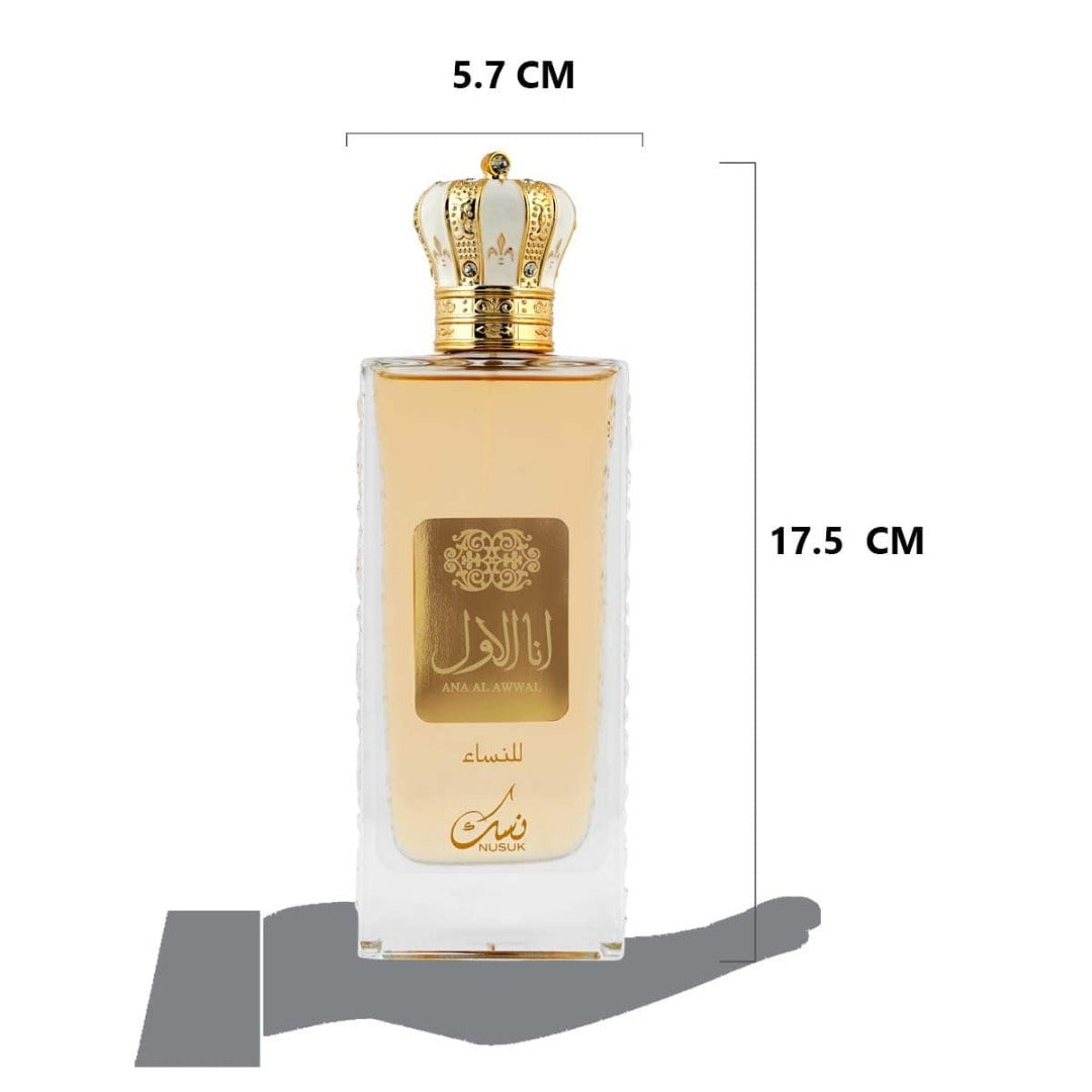 Nusuk Ana Al Awwal Eau de Parfum Spray, 100ml Fragrance Perfume