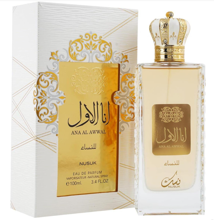Nusuk Ana Al Awwal Eau de Parfum Spray, 100ml Fragrance Perfume