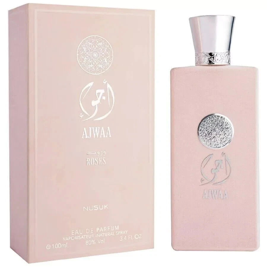 Nusuk Ajwaa Roses Eau de Parfum for Women - 100ml Fragrance Spray