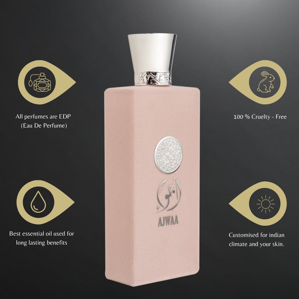 Nusuk Ajwaa Roses Eau de Parfum for Women - 100ml Fragrance Spray