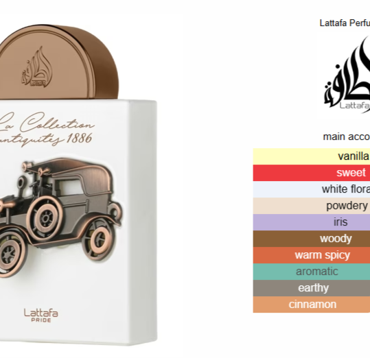 Lattafa Pride La Collection D?Antiquit�s 1886 Eau de Parfum 100ml