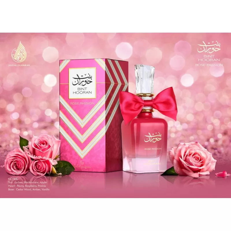 Ard Al Zaafaran Bint Hooran Rose Passion Eau de Parfum 100ml for Women