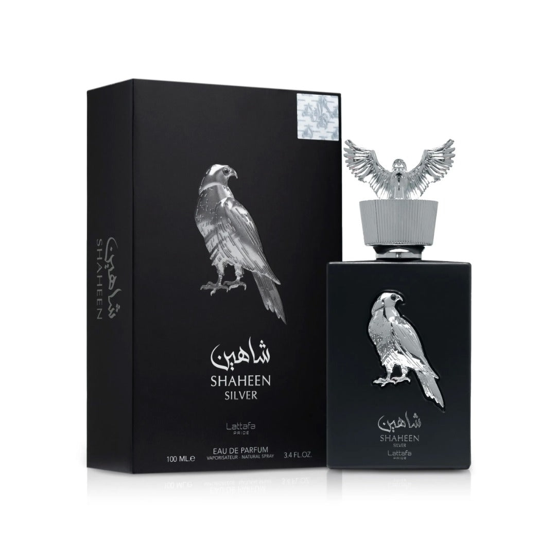 Lattafa Pride Shaheen Silver Eau de Parfum 100ml Fragrance for Men & Women