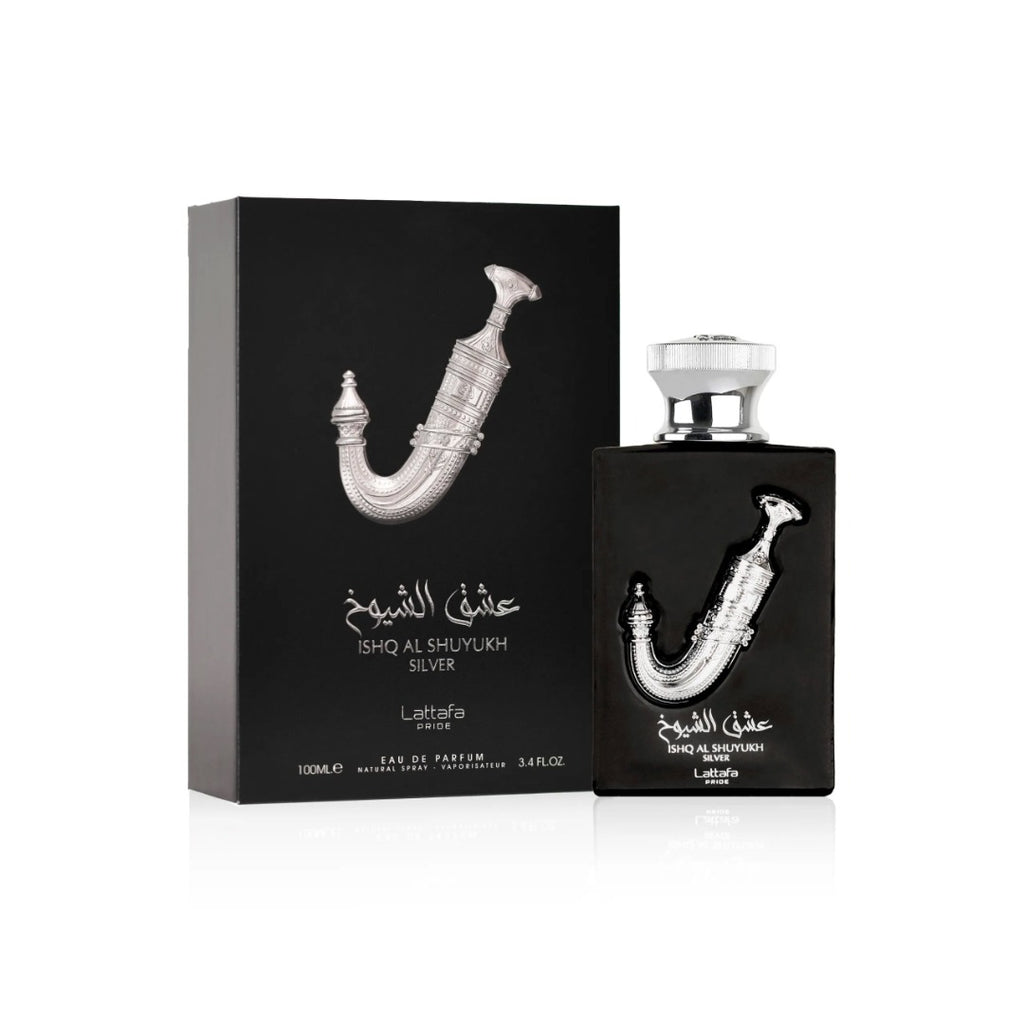 Lattafa Pride Ishq Al Shuyukh Silver Eau de Parfum 100ml Fragrance