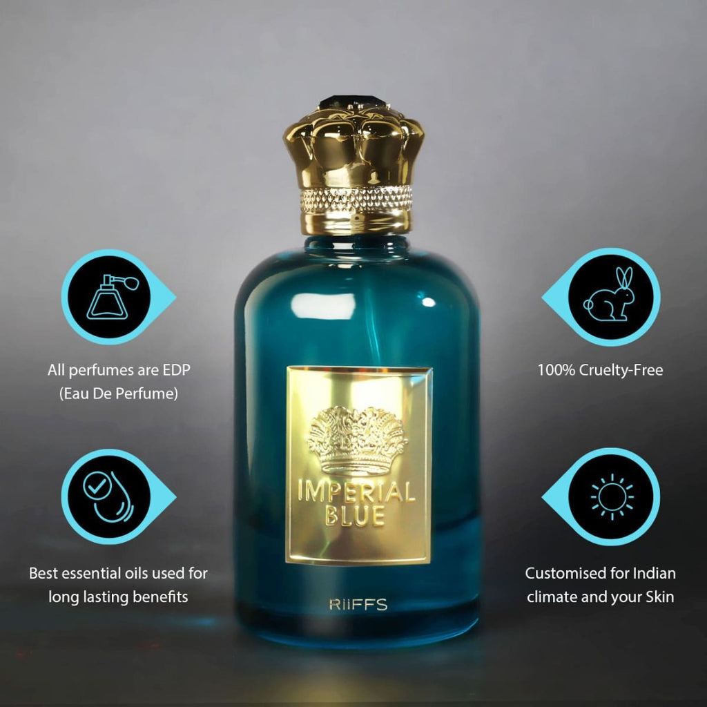 RiiFFS Imperial Blue Eau de Parfum 100ml Fragrance for Men – product image 2