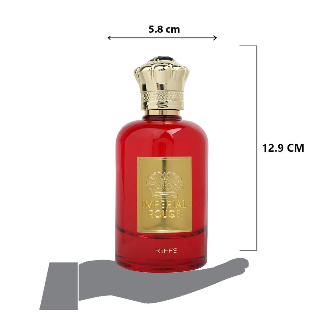 RiiFFS Imperial Rouge Eau De Parfum for Men & Women, 100ml