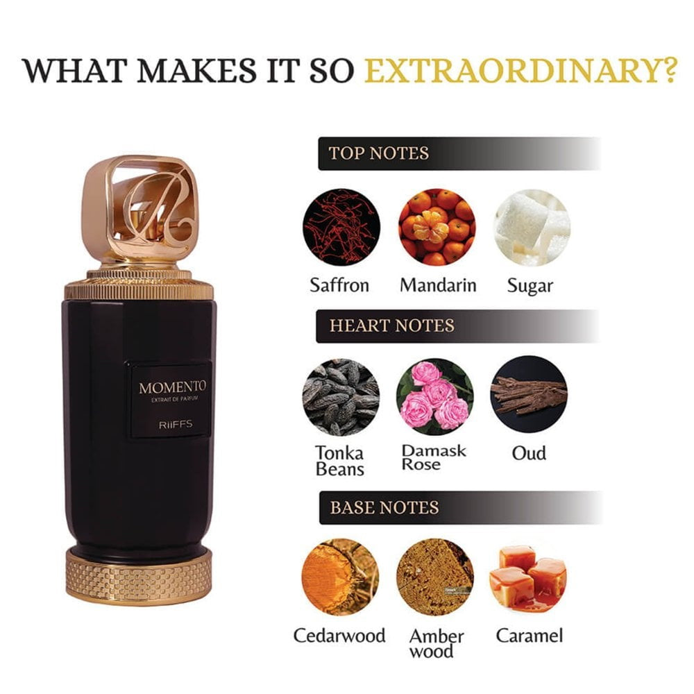 RiiFFS Momento Extrait de Parfum Spray, 100ml